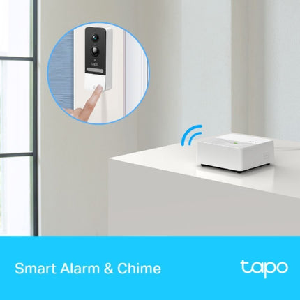 TAPO H200 TP-LINK Smart Hub Έξυπνος Κεντρικός Κόμβος με Συναγερμό & Chime, Υποστήριξη έως 64 Συσκευές, Ασύρματο Πρωτόκολλο Χαμηλής Κατανάλωσης