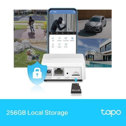 TAPO H200 TP-LINK Smart Hub Έξυπνος Κεντρικός Κόμβος με Συναγερμό & Chime, Υποστήριξη έως 64 Συσκευές, Ασύρματο Πρωτόκολλο Χαμηλής Κατανάλωσης