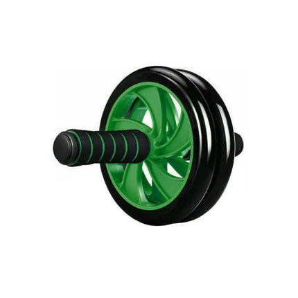 Τροχός Εκγύμνασης Κοιλιακών AB Wheel με Διπλούς Τροχούς και Μαξιλαράκι Γονάτων 83403