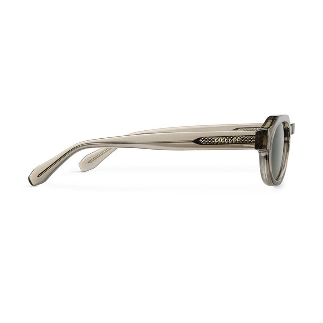 MELLER TUMA Unisex Γεωμετρικά Γυαλιά Ηλίου με Πράσινο Σκελετό και Πράσινους Polarized Φακούς UV400 TU-GREIGEOLI Greige Olive