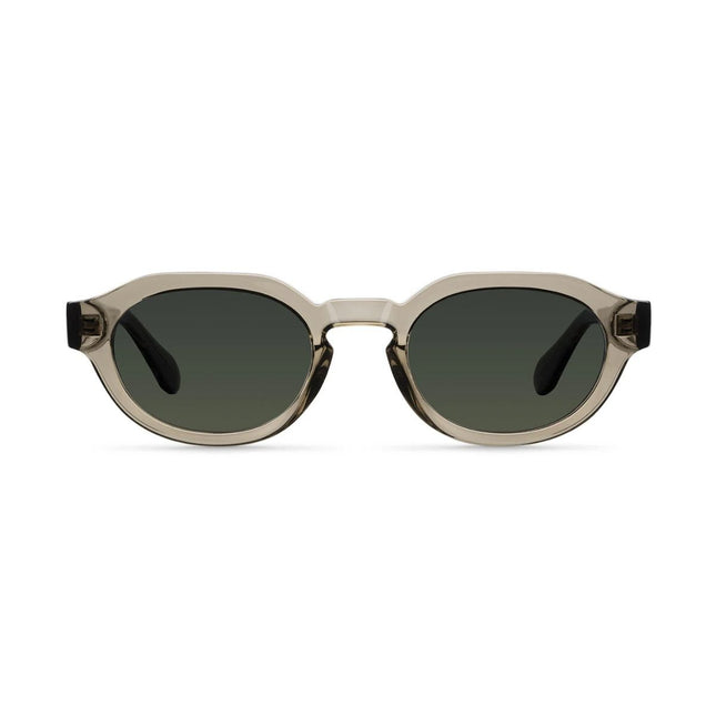 MELLER TUMA Unisex Γεωμετρικά Γυαλιά Ηλίου με Πράσινο Σκελετό και Πράσινους Polarized Φακούς UV400 TU-GREIGEOLI Greige Olive