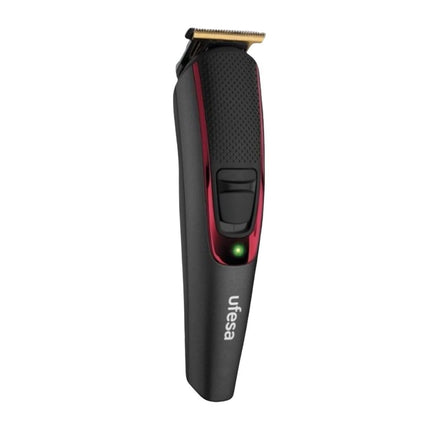 Ufesa Titanium Pro Σετ 9-σε-1 Ασύρματη Μηχανή Περιποίησης με Titanium Λεπίδες και Αυτονομία 120 Λεπτά GK6950 Μαύρο