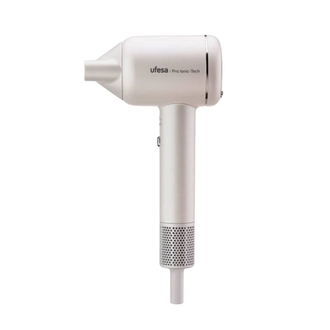 Ufesa Pro Ionic Tech Πιστολάκι Μαλλιών 1600W με 3 Ταχύτητες Λειτουργίας. Digital Μοτέρ και Ionic Τεχνολογία Λευκό