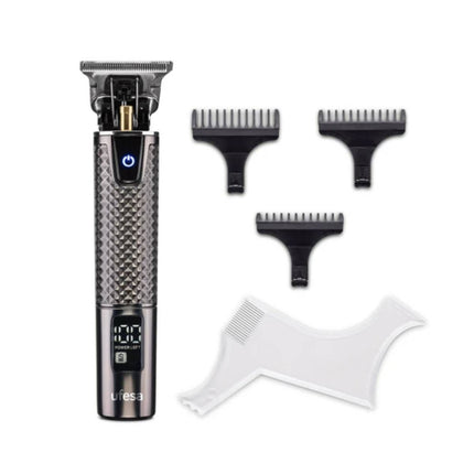 UFESA Razor Fade 8σε1 Κουρευτική Μηχανή Μαλλιών & Γενειάδας με T-Blade, Ψηφιακή Οθόνη & Αυτονομία έως 150 Λεπτά Μαύρο