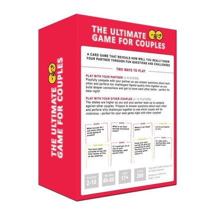 The Ultimate Game for Couples