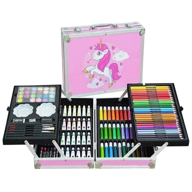 Unicorn Σετ Ζωγραφικής σε Βαλιτσάκι 145 Τεμαχίων Ροζ, 3+ Ετών