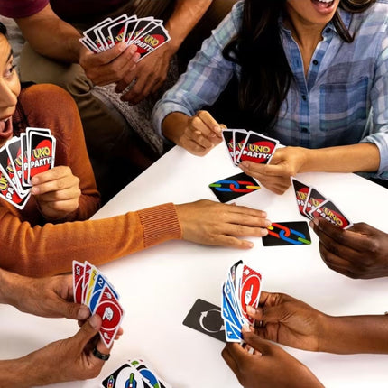 UNO Party Card Game! Το Απόλυτο Παιχνίδι Καρτών για Μεγάλες Παρέες με Τρελούς Κανόνες 7+ Ετών