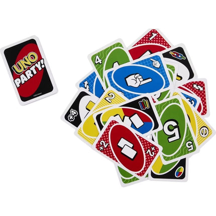 UNO Party Card Game! Το Απόλυτο Παιχνίδι Καρτών για Μεγάλες Παρέες με Τρελούς Κανόνες 7+ Ετών