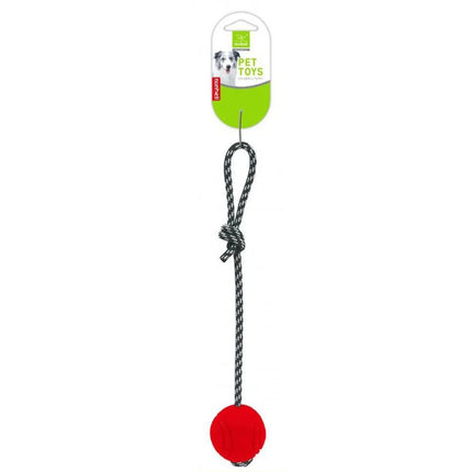 Μπάλα με Σχοινί για Σκύλους Nunbell Pet Κόκκινο