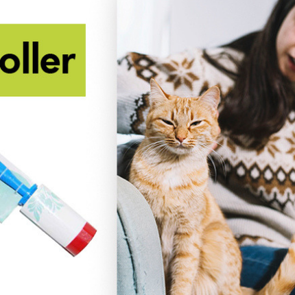 Bioline αυτοκόλλητη ταινία Pet Roller 60 φύλλων