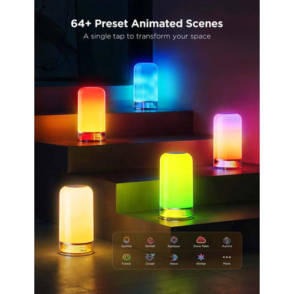 GOVEE Επιτραπέζιο Φωτιστικό RGBICWW 500 lm, Matter – Table Lamp 2 H6022