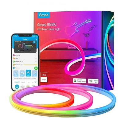 GOVEE Φωτοσωλήνας Neon Rope Light RGBIC 5 m, 48 W – H61A2