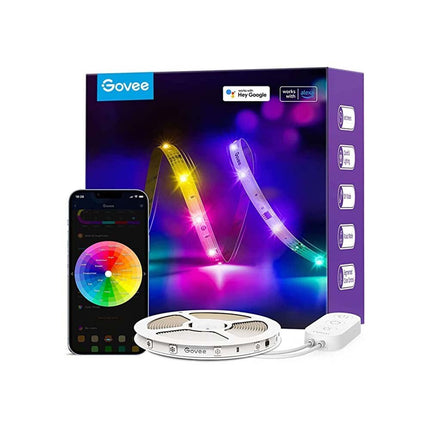 GOVEE Έξυπνη Ταινία LED RGBIC 5 m, Wi-Fi και Bluetooth – Basic H618A