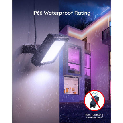 GOVEE Σετ 4 Προβολέων RGBICWW 500 lm/τεμ., IP66 – H7060