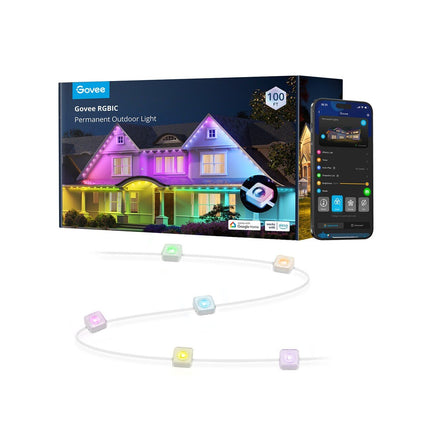 GOVEE Μόνιμος Εξωτερικός Φωτισμός RGBIC 30 m, IP67 – Permanent Outdoor Lights H705A
