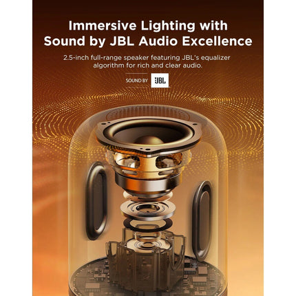 GOVEE Φορητό Φωτιστικό RGBICWW 600 lm με Ηχείο JBL – Table Lamp 2 Pro H6020