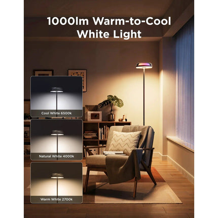 GOVEE Φωτιστικό Δαπέδου Ripple 3 ζωνών, 1000 lm – Uplighter H60B0