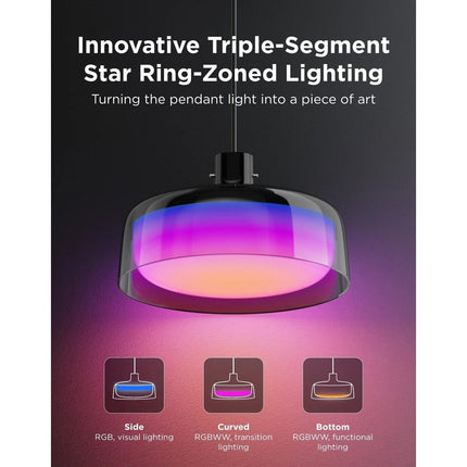 GOVEE Κρεμαστό Φωτιστικό 3 ζωνών, 1300 lm, Matter – Pendant Light H60C13F1