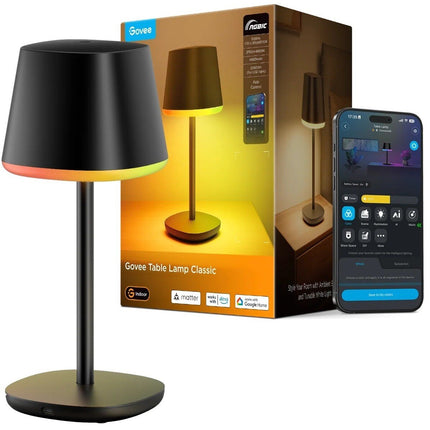 GOVEE Φορητό Φωτιστικό RGBICWW 500 lm, 4800 mAh Table Lamp Classic H1741