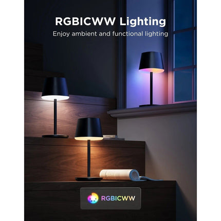 GOVEE Φορητό Φωτιστικό RGBICWW 500 lm, 4800 mAh Table Lamp Classic H1741