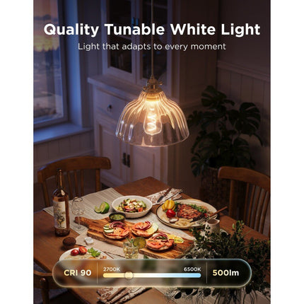 GOVEE Λάμπα Edison ST64 E27 RGBWW 5 W, 500 lm, Matter R14C0CC1