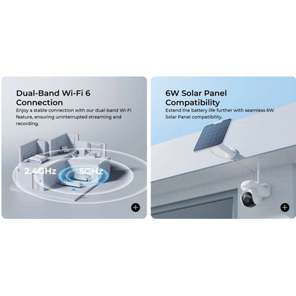 REOLINK Κάμερα Wi-Fi 4K Μπαταρίας με Ηλιακό Πάνελ – Altas PT Ultra B660