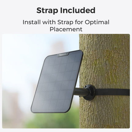 REOLINK Ηλιακό Πάνελ 6 W USB-C με Καλώδιο 4 m – Solar Panel 2 – Μαύρο