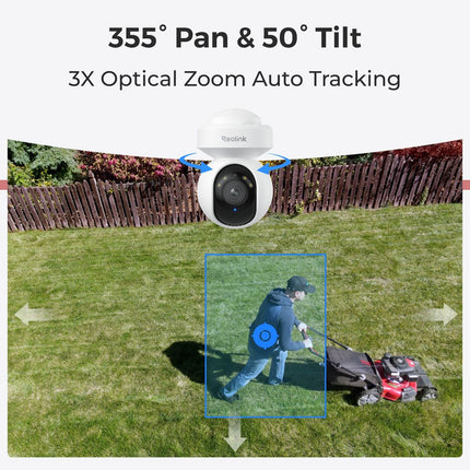 REOLINK Κάμερα Εξωτερικού Χώρου Wi-Fi 5 MP με Οπτικό Zoom 3× – E1 Outdoor E540