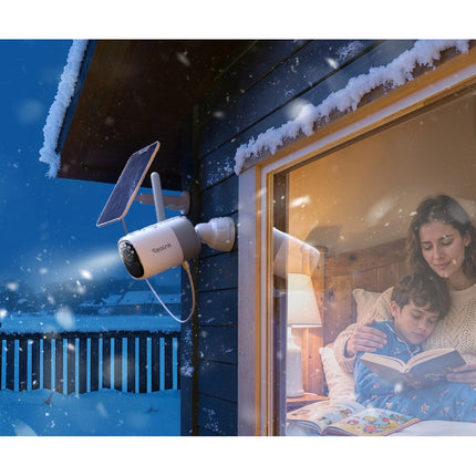 REOLINK Κάμερα Μπαταρίας Wi-Fi 4 MP ColorX με Ηλιακό Πάνελ 6 W – Altas B630