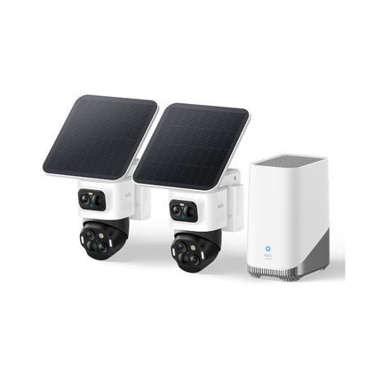 Anker Eufy – Σετ 2 Καμερών 4K + Dual 2K με Ηλιακή Φόρτιση και HomeBase 3 – eufyCam S4