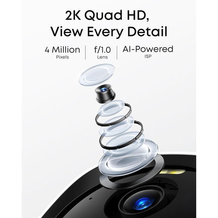 Anker Eufy – Σετ 2 Καμερών 2K με Ηλιακή Φόρτιση και HomeBase 3 – eufyCam E40
