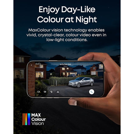 Anker Eufy – Σετ 2 Καμερών 2K με Ηλιακή Φόρτιση και HomeBase 3 – eufyCam E40