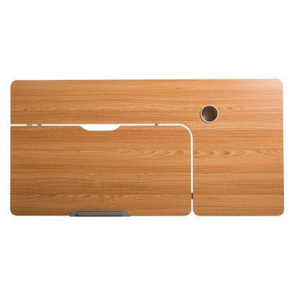 Lumivida Τροχήλατο Γραφείο 120 × 60 cm με Ρύθμιση Ύψους – FWS10-2