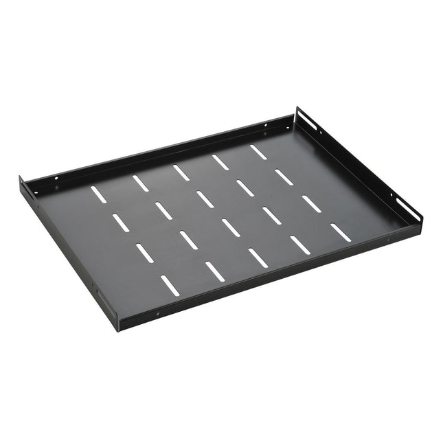 Lumivida Σταθερό Ράφι Rack 2U, 485 × 720 mm, 90 kg Μαύρο