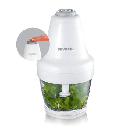 SEVERIN Πολυκόφτης 260W  με Χωρητικότητα Δοχείου 250ml, Ταχύτητα Περιστροφής 3900rpm, Ανοξείδωτες Λεπίδες, Λειτουργία Pulse & Προστασία Αντιολίσθησης UZ-3861