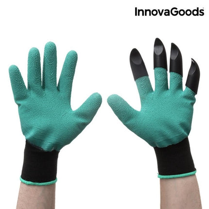 InnovaGoods Γάντια Εργασίας Κηπουρικής με Νύχια για Σκάψιμο V0100991