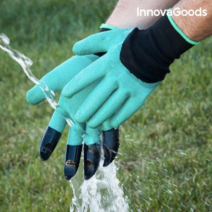 InnovaGoods Γάντια Εργασίας Κηπουρικής με Νύχια για Σκάψιμο V0100991