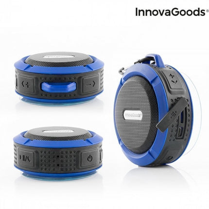 InnovaGoods Φορητό Ασύρματο Ηχείο Bluetooth Waterproof DropSound V0101205