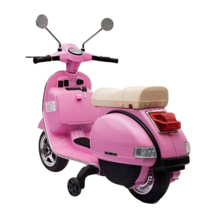 VESPA® Ηλεκτροκίνητη Παιδική Μηχανή 12V, 4.5Ah Ride-On με Αυθεντικό Ιταλικό Στυλ σε Ροζ Χρώμα, 3+ Ετών
