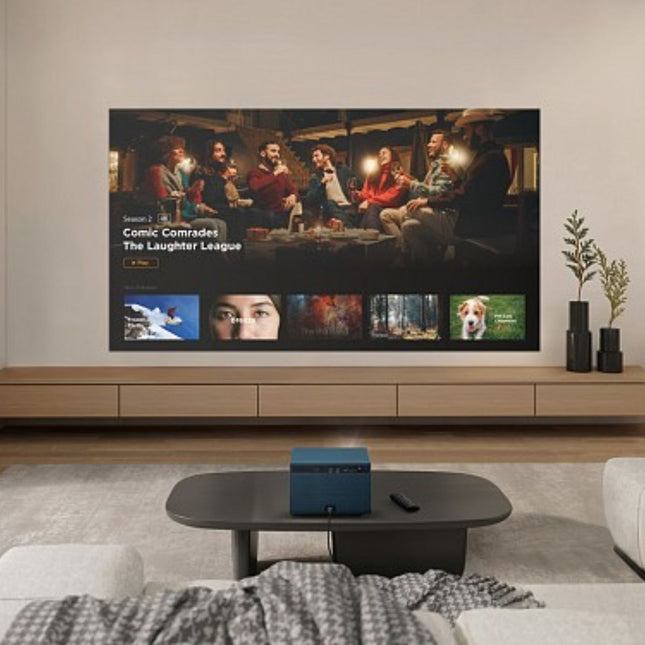 ViewSonic Smart LED Projector Full HD με Google TV, Netflix & Αυτόματη Ρύθμιση Εικόνας LX60HD
