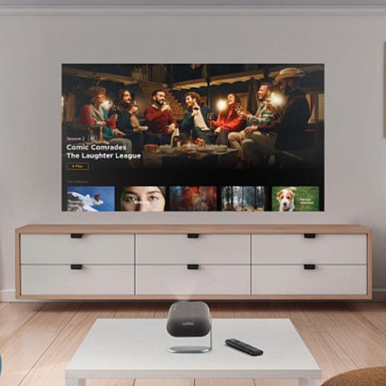 ViewSonic M1 Max Φορητός Smart LED Προβολέας Full HD με Google TV & USB-C