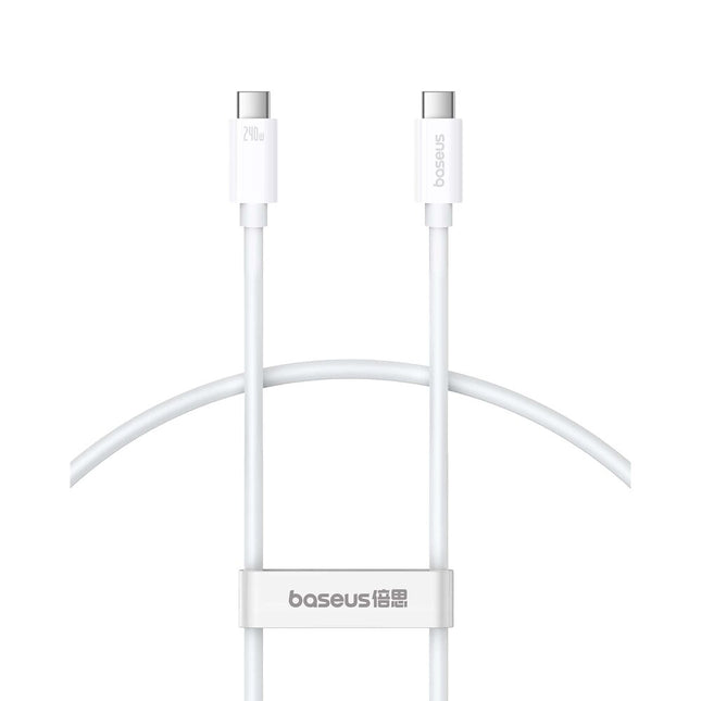 Baseus Cable USB-C to USB-C  Superior Series 2 USB4  240W 1m White