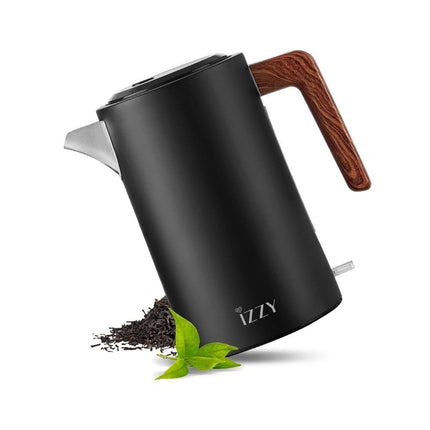 IZZY Βραστήρας 1.7Lt 2200W Wooden  Μαύρος