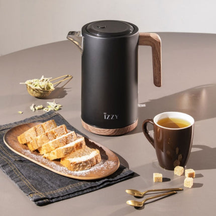 IZZY Wooden Black Edition: Premium Σετ Κουζίνας για Καφέ & Τοστ