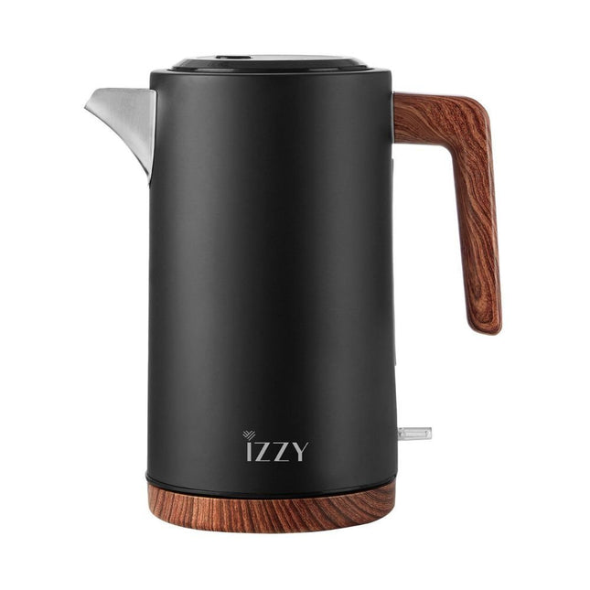 IZZY Βραστήρας 1.7Lt 2200W Wooden  Μαύρος