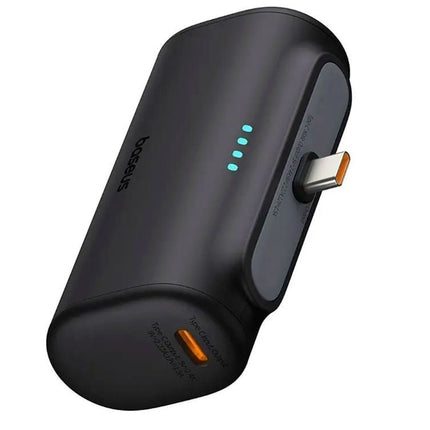 Baseus Powerbank 20W 5000mAh Plug-In USB-C 20W Black