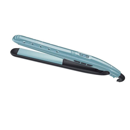Remington Ισιωτική Μαλλιών για Στεγνά και Βρεγμένα Μαλλιά με Ψηφιακή Ρύθμιση Θερμοκρασίας W2S Γαλάζιο