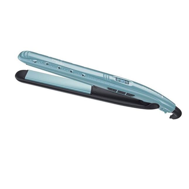 Remington Ισιωτική Μαλλιών για Στεγνά και Βρεγμένα Μαλλιά με Ψηφιακή Ρύθμιση Θερμοκρασίας W2S Γαλάζιο