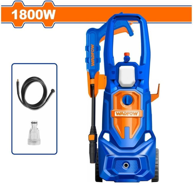 WADFOW Πλυστικό Νερού 1800W με Πίεση 130 Bar με Κινητήρα Brush και Πλήρες Σετ Αξεσουάρ (WHP3A18)
