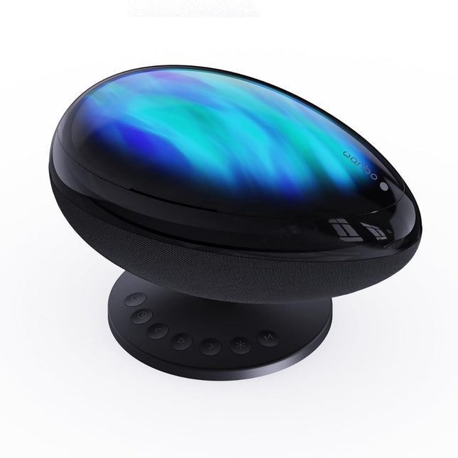 WANBO EVA Galaxy Light Προβολέας Αστεριών & Aurora με Bluetooth Speaker και White Noise